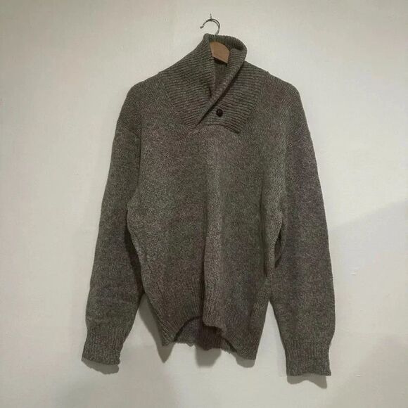 High Sierra by Mervyn’s Other - High Sierra by Mervyn’s Men’s Wool Long Sleeve Sweater Gray Size Large